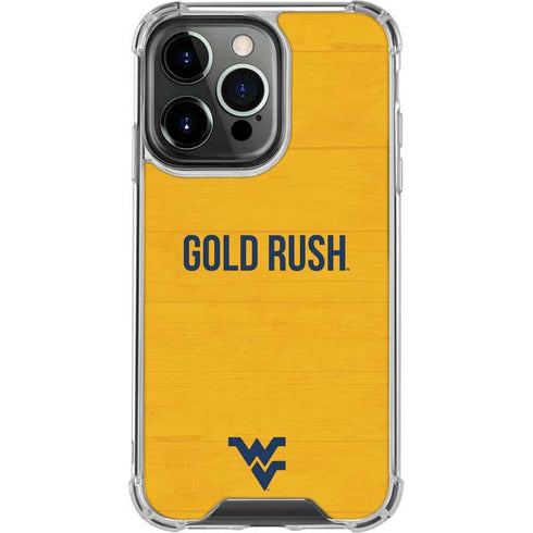 West Virginia University Mountaineers iPhone 16 Pro Clear Case